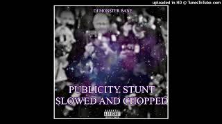 Gucci Mane Publicity Stunt Chopped DJ Monster Bane Clarked Screwed Cover