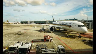 🇸🇬🇮🇩 Singapore Airlines A350 Regional Experience: SQ964 Singapore → Jakarta