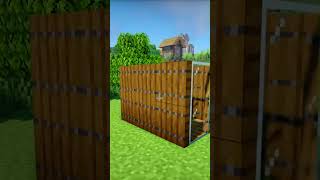 build a 3X2 house in minecraft!!!🏠😱#minecraft #shorts