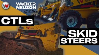 Everything You Need to Know About Wacker Neuson Skid Steers and CTLs