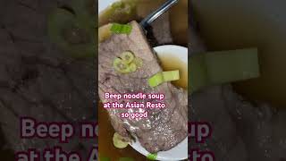 Beef noodle doup #unitedstates #food #soup