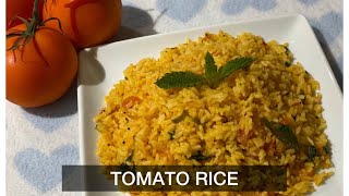 Tomato Rice | Quick and Easy Rice Bath Recipe | Thakkali Sadam