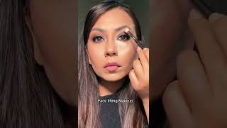 Face Lifting Makeup | #shorts #makeupshorts #makeuphackstiktok #faceliftmakeup