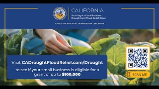 CA Small Agricultural Business Drought and Flood Relief Grant Program - Mandarin