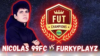 NICOLAS 99FC VS FURKYPLAYZ - FIFA 22 FUT CHAMPIONS | WEEKEND LEAGUE