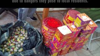 Laotians busted for smuggling firecrackers into Vietnam