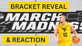 NCAA Bracket Reveal | Who Will West Virginia Play?