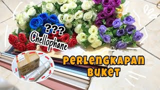 Belanja Perlengkapan Buket Unboxing