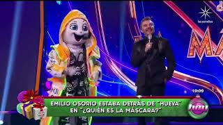 Emilio Osorio revela que te llamaron la atencion en la produccion de @Quien es la Mascara