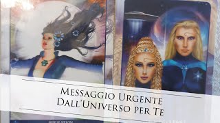 Messaggio URGENTE dall'UNIVERSO per TE  ❤️ Tarocchi interattivi💗🔮🌺 Lettura Tarocchi