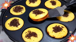 RESEP KUE PUKIS EMPUK DAN LEMBUT NYA KEBANGETAN !! JAJANAN PASAR