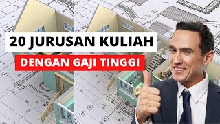 20 Jurusan Kuliah Yang Menjanjikan Gaji Tinggi