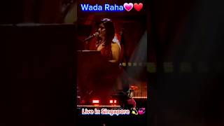 Wada Raha on piano🎶🎹 Live performance by Shreya ghoshal ❤️👌 India's melody queen👸💫