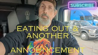 Eating out | Another announcement