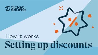 How to Set up Discounts | TicketSource