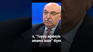 Mehmet Metiner'den "Tayyip ağabeyin ayakkabısını yalamamız lazım" dedi,