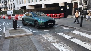 Brand New Green Aston Martin DBX Luxury SUV In London 2024 | Car Spotting London | Luxury Cars |