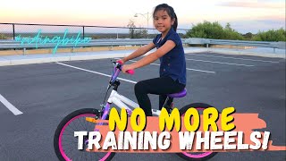 NO MORE TRAINING WHEELS