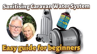 Sterilising the Caravan Water System