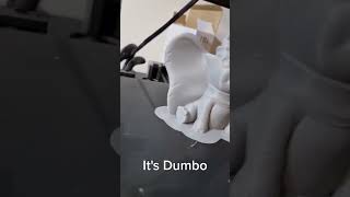 Adorable Dumbo 3D Print | #dumbo  #disney  #3dprinting  #cool3dprints #3dprinter