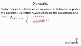 Physics 6.3.5 Dielectrics