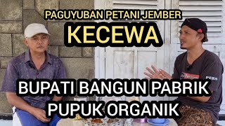 PABRIK PUPUK DI JEMBER TIDAK LAGI OPERASI, PAGUYUBAN PETANI KECEWA