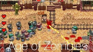 Age of Zombies на iOS.