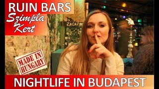 💋NIGHTLIFE IN BUDAPEST HUNGARY VLOG 2020💋 Here's Where To Go Out in Budapest Vlog