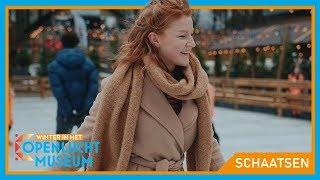 Winter in het Openluchtmuseum | Schaatsen | #1