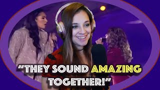 Lauren Reacts! *They sound AMAZING together!* Emma Kok & April Darby 'When You Believe'