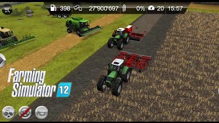 Fs12 tarla sürüp Ekim yapmak / plowing and planting / Farming simulator 12