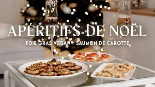 Apéritifs de Noël super Classes ✨🎄🎁 | Foie gras et Saumon VEGAN | Alice Esmeralda