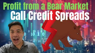 Call Credit Spread Options Strategy Explained (Bear Market)