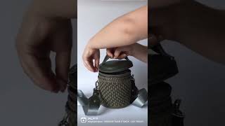 Вязаная сумка-седого. Crochet bag. Bucket bag.