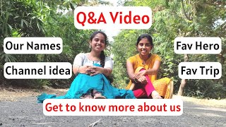 Our introduction video | Ma gurinchi meetho eppudu share cheskoni vishayalu | First Q&A Video