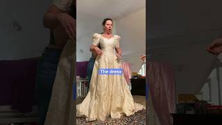 Mom surprises dad by wearing wedding dress after 30 years ￼❤️