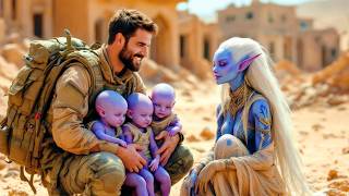 He Saved the Pregnant Alien Mother and the Triplets Recognized him as their Father! - Sci-Fi Story