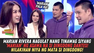 Marian Rivera NAGULAT Nang Tinawag Siyang 'Marian' Ni Dingdong Dantes NILAKIHAN Ng Mata Si DingDong!