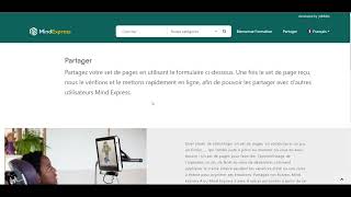 Partager un set de pages sur le site Mind Express