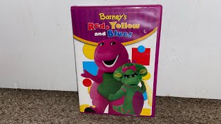 Barney’s Red, Yellow, and Blue DVD UnBoxing