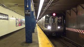 MTA Subways - Alstom R160A-1 #8456 on the (M) at 116th Street