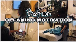 BEDROOM CLEANING MOTIVATION // CLEAN WITH ME // SPEED CLEANING MOTIVATION