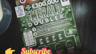 UK scratch cards 💳🍀emerald doubler 🌈bingo 💷 #Scratchcards