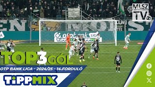 TOP 3 GÓL – 14. forduló | OTP Bank Liga | 2024/2025