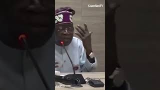 TINUBU "'Social Media abuse my life and gives me high blood pressure" #youtubeshorts #tinubu