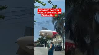 Um morador de Osasco, na grande São Paulo, filmou na tarde do dia 25/09  o exato momento do acidente