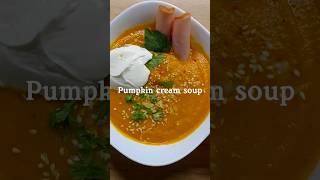 Autumn pumpkin cream soup 🍲 🍁 #рекомендации #рек #asmr