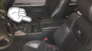 Replacing Center Arm Rest | INFINITI M45 M35