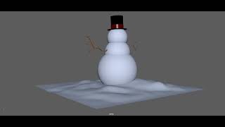 Snowman Playblast