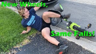 Green Machine Wheel Destruction & Replacement (Gets Violent)